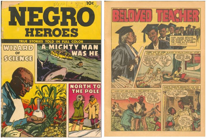 Mary McLeod Bethune: Newspapers and Comic Books