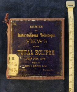 Tiny Totality: A Souvenir of the 1878 Solar Eclipse