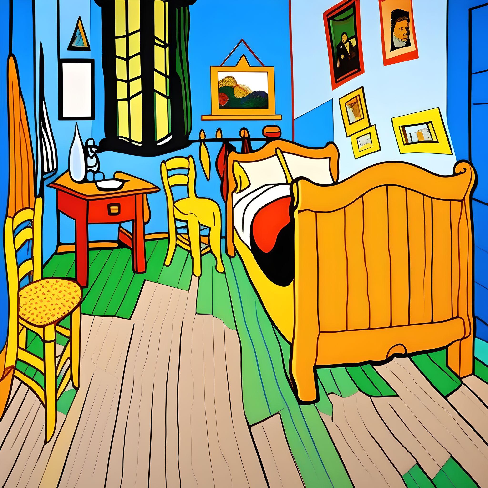 Re-imagine Vincent van Gogh Bedroom in Arles – #ArtCommunity