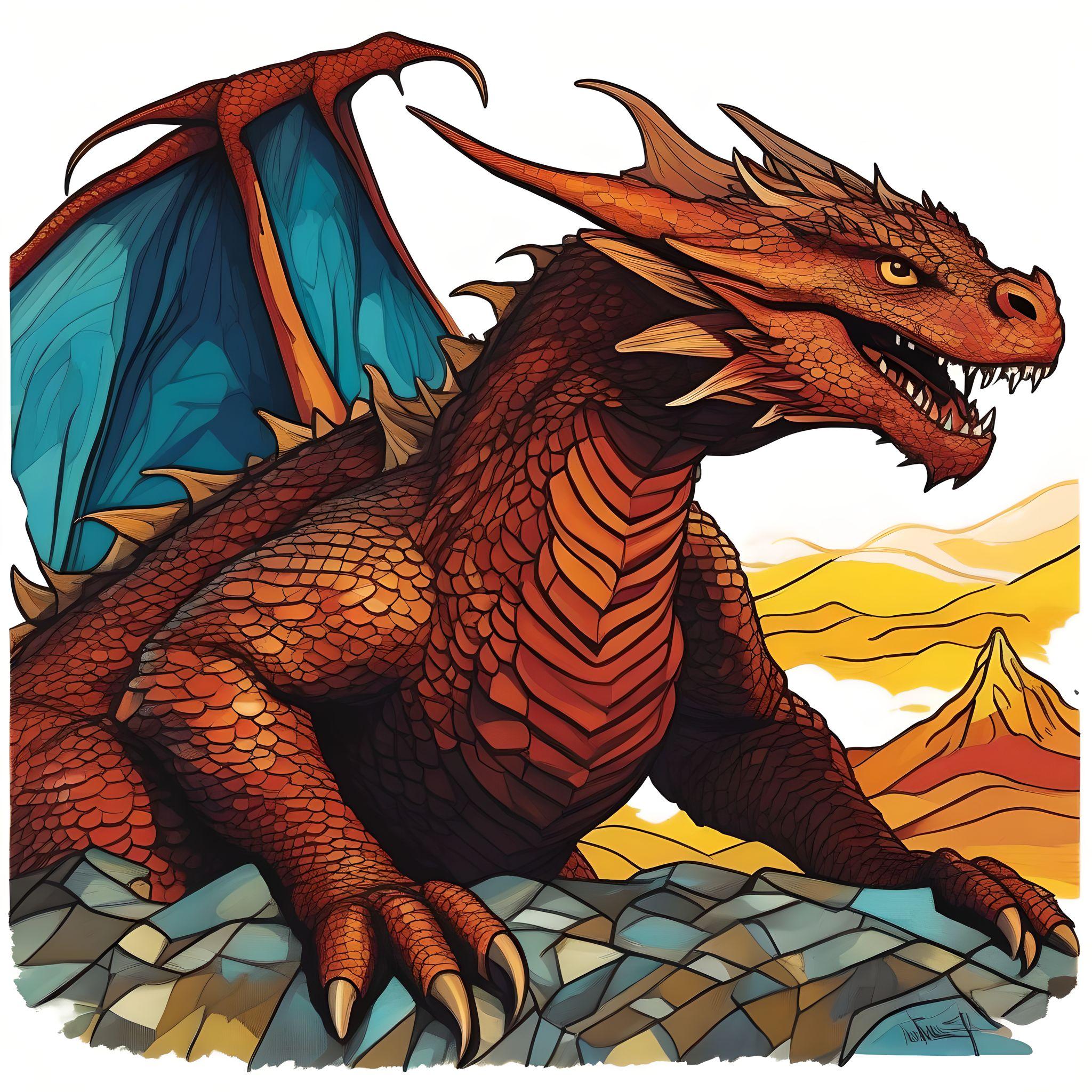AIARt Smaug -The Hobbit trilogy-