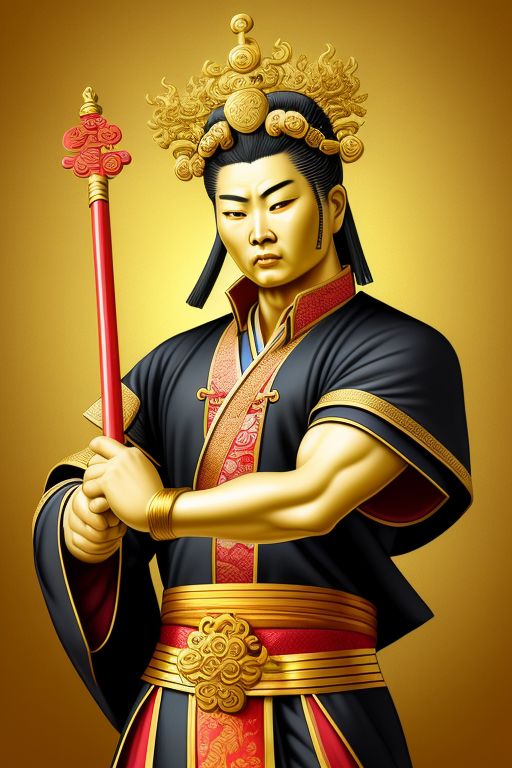 Chinese god of wealth and money – AIArt