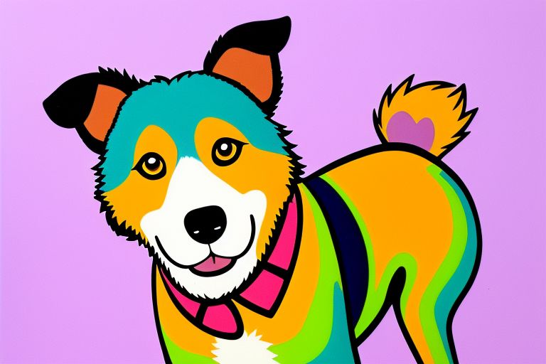 #ArtCommunity – Benji is a mixed-breed dogArtCommunity –