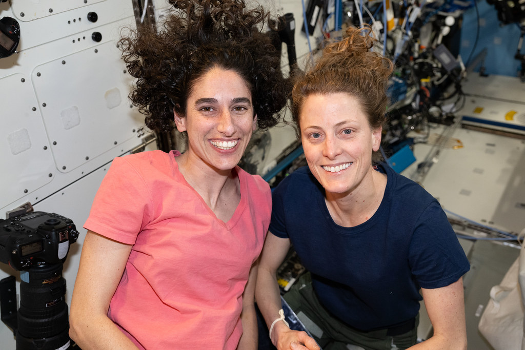 NASA Astronauts Jasmin Moghbeli and Loral O’Hara Read First Woman