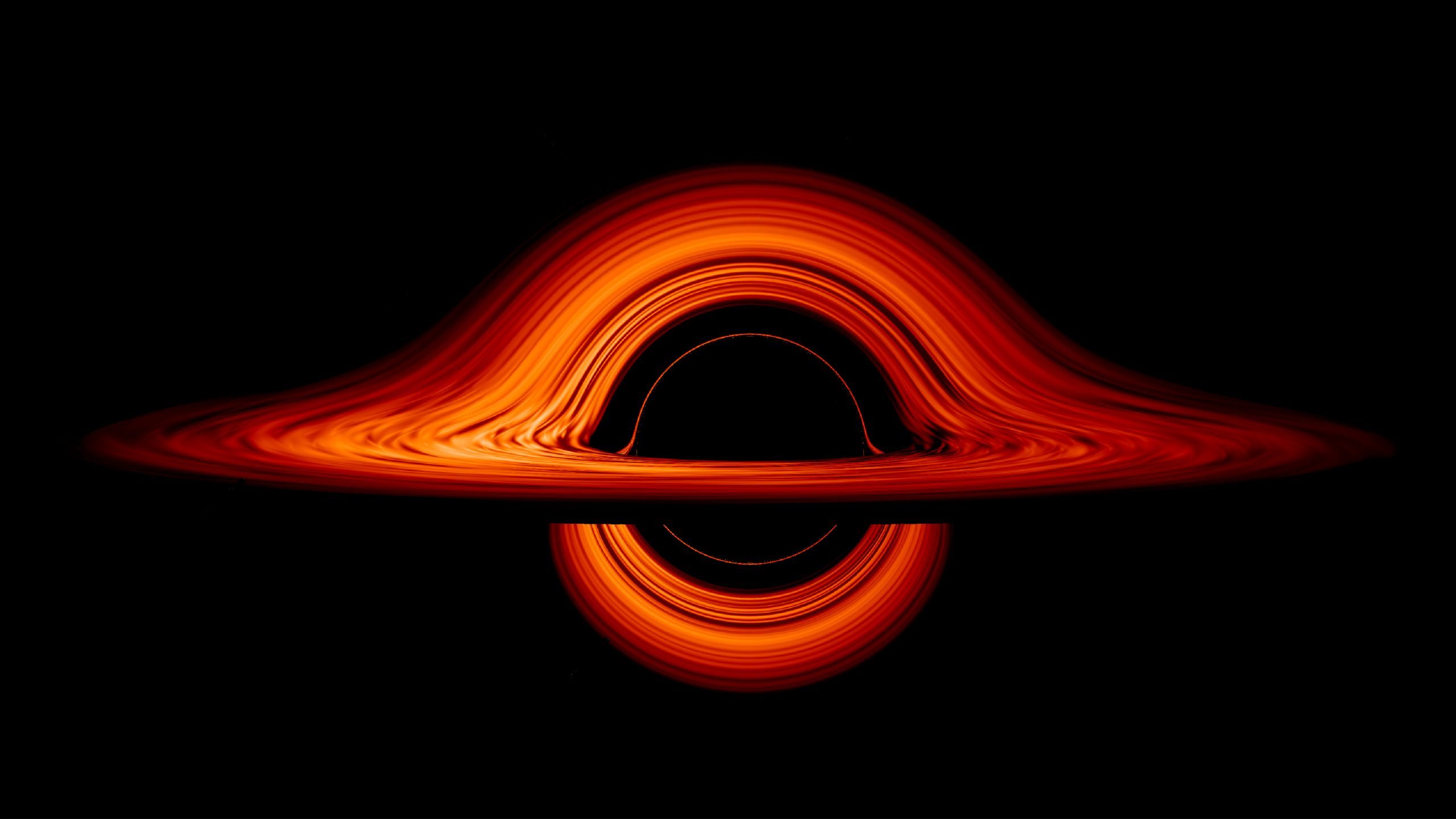 Visualization: A Black Hole Accretion Disk