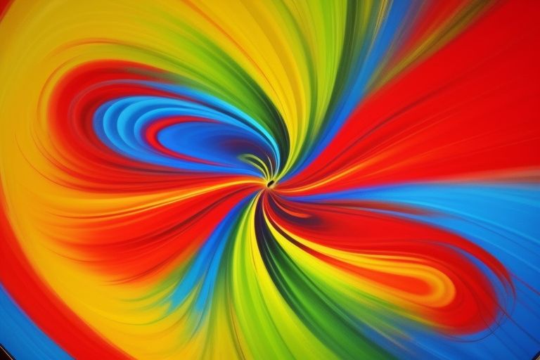 Abstract Spin Art – #AIArt
