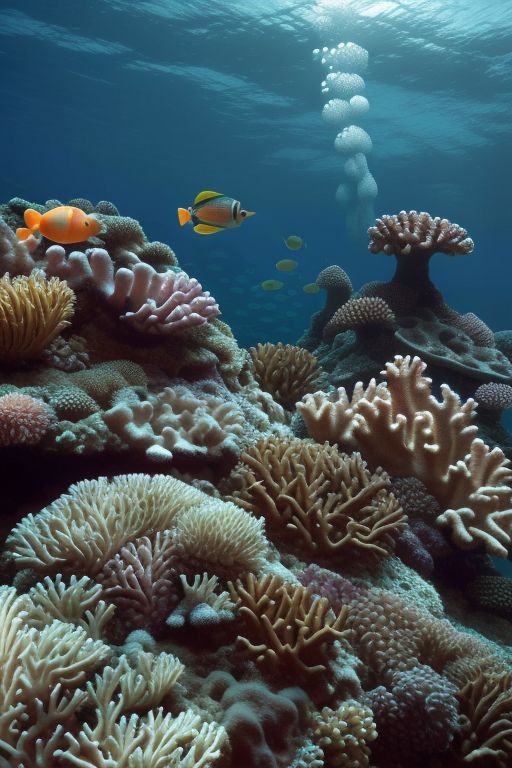 #AIArt Image of a Coral Reefs