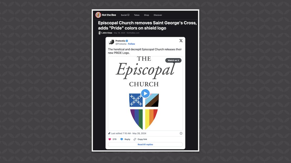 Episcopal Church Releases New Pride Shield