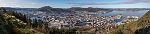 Picture of the day





Panoramic view of Bergen from Mount Fløyen, Norway.