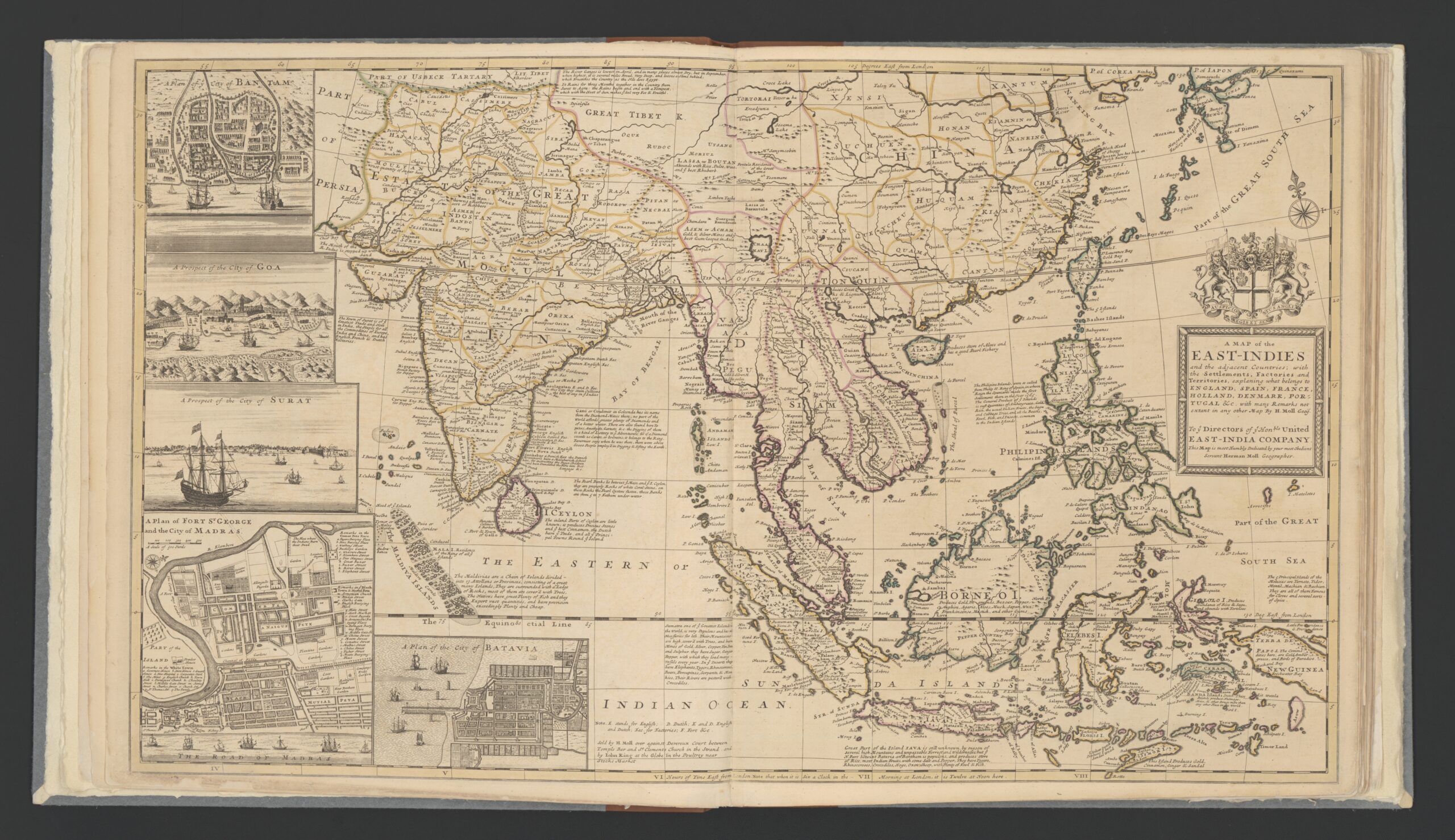 Trader Flows: Early 18th Century East Indies Trade