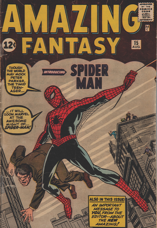 Treasures Gallery: Spider-Man’s Origin Story