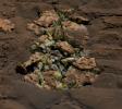 PIA26309: Curiosity Views Sulfur Crystals Within a Crushed Rock
