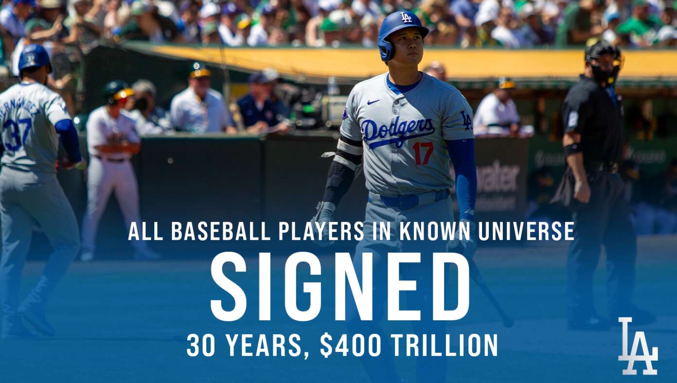 All Other MLB Teams Forced To Forfeit As Dodgers Sign Every Baseball Player In Existence #BabylonBee