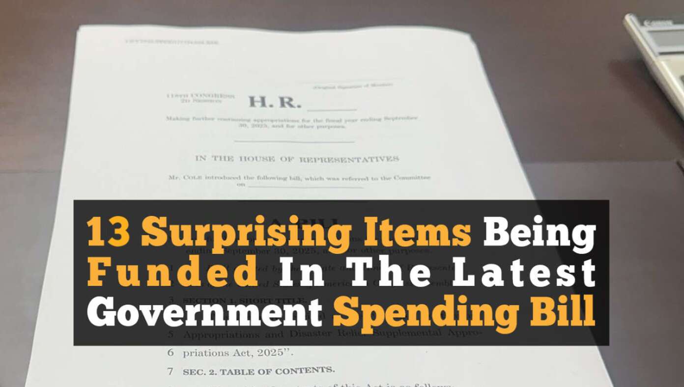 13 Most Surprising Things In The New Spending Bill #BabylonBee