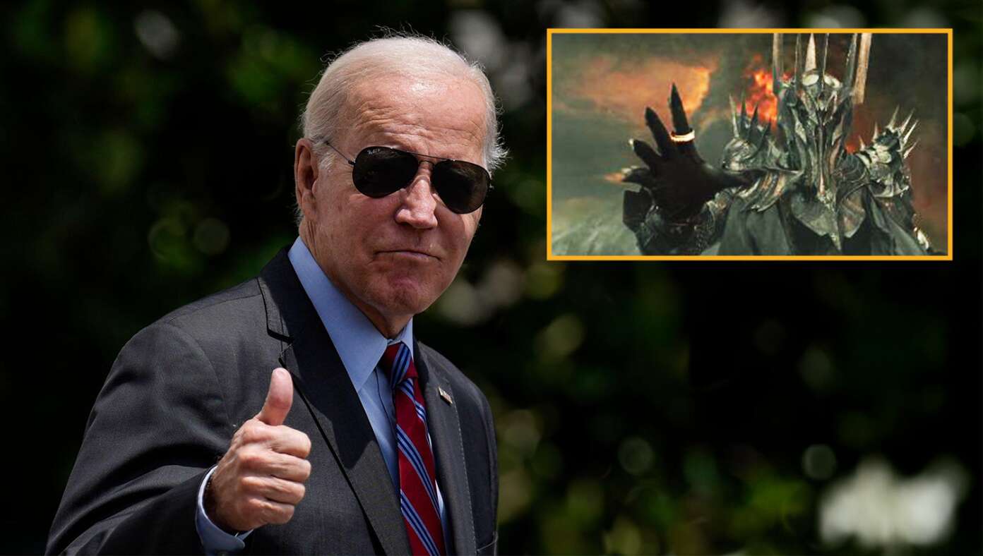Biden Issues Pardon To The Dark Lord Sauron #BabylonBee