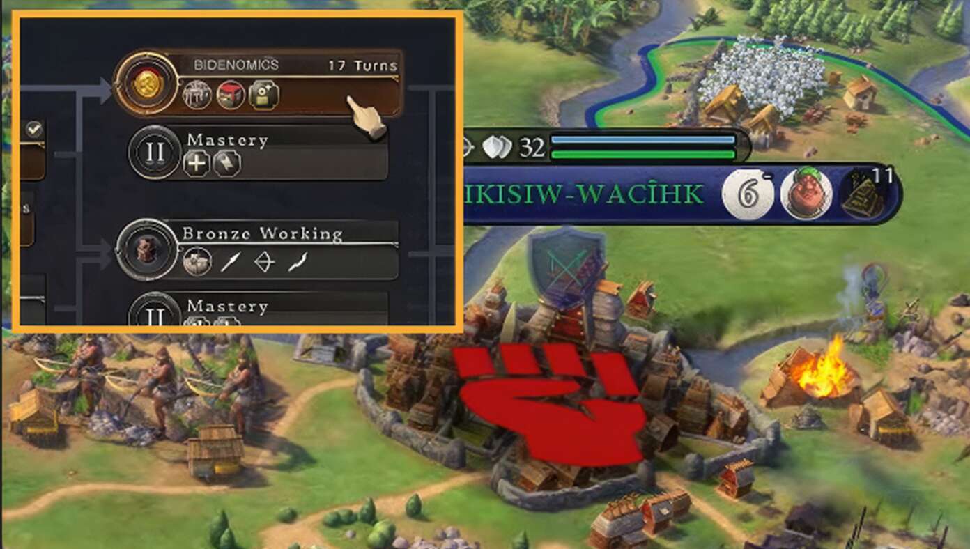 Civilization VII To Include ‘Bidenomics’ Tech Tree Upgrade Where Inflation Ruins Everything And Eggs Go Up To  #BabylonBee
