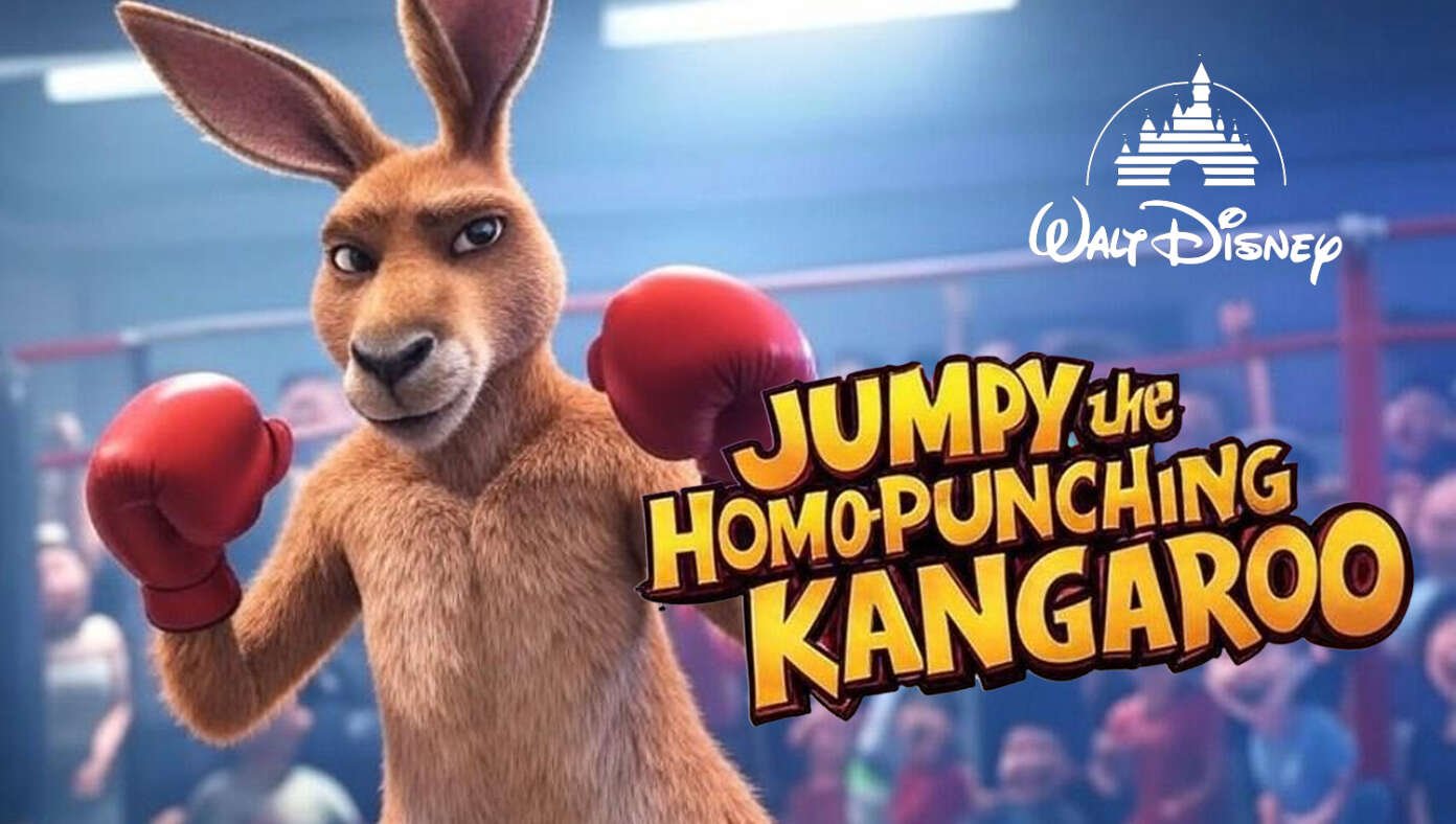 Hoping To Win Back Conservatives, Disney Announces New Animated Film ‘Jumpy The Homo-Punching Kangaroo’ #BabylonBee