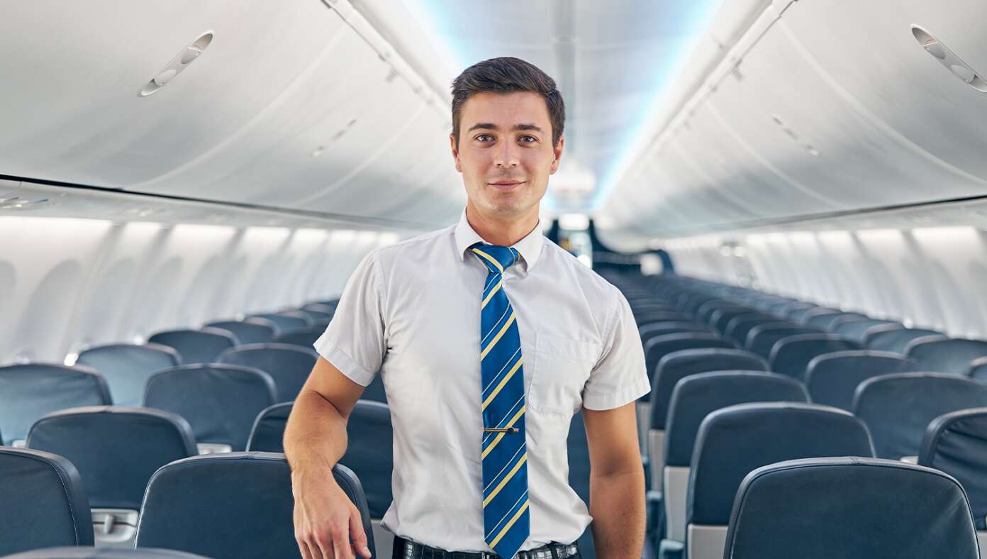 In Historic First, Airline Hires Straight Male Flight Attendant #BabylonBee