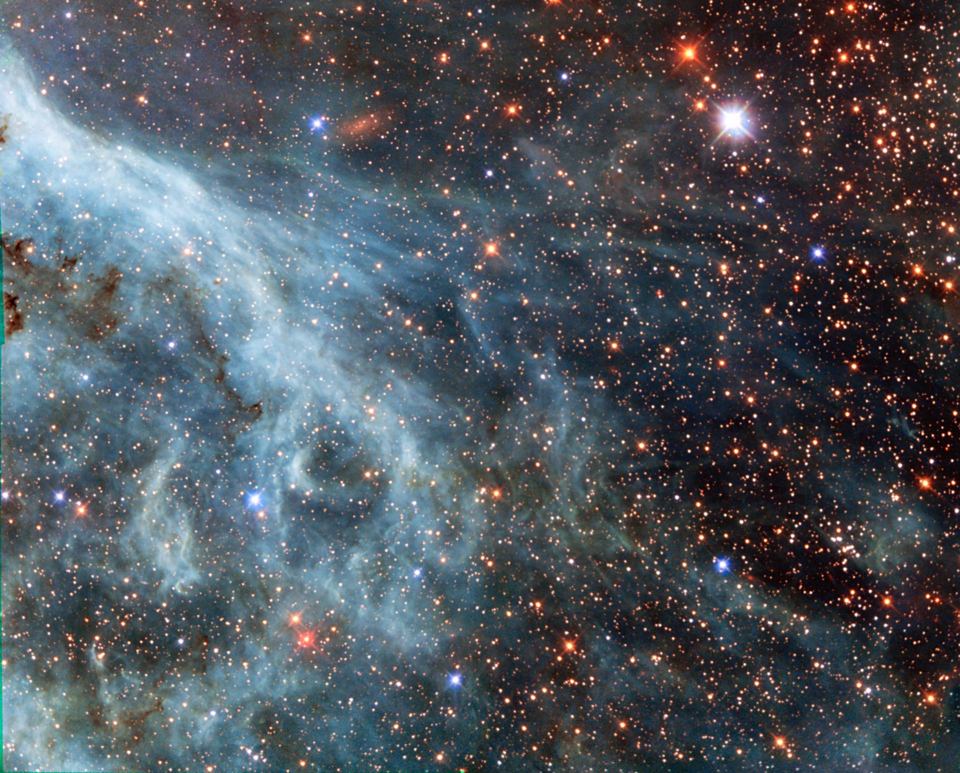 Hubble Studies the Tarantula Nebula’s Outskirts