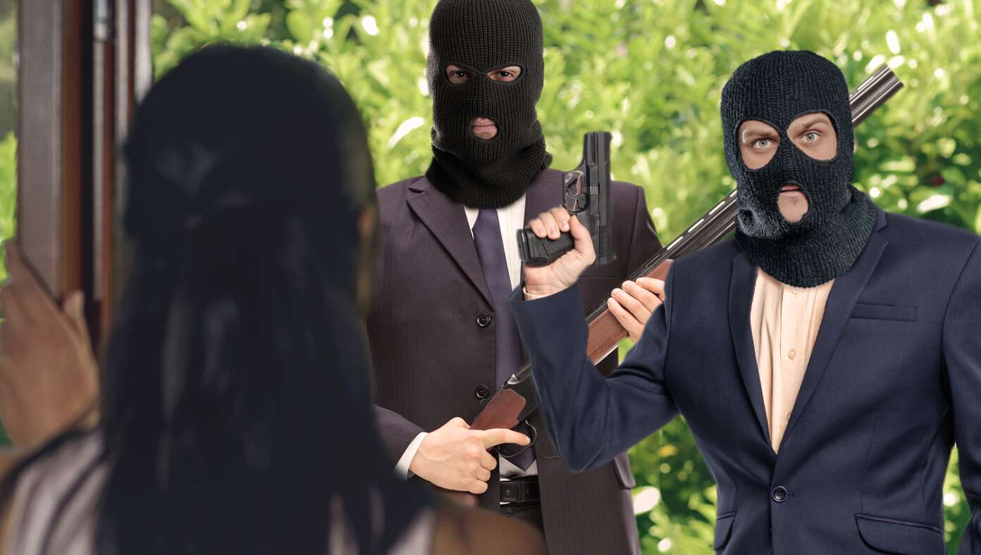 Laid-Off IRS Agents Now Forced To Go Door To Door Robbing People Directly #BabylonBee