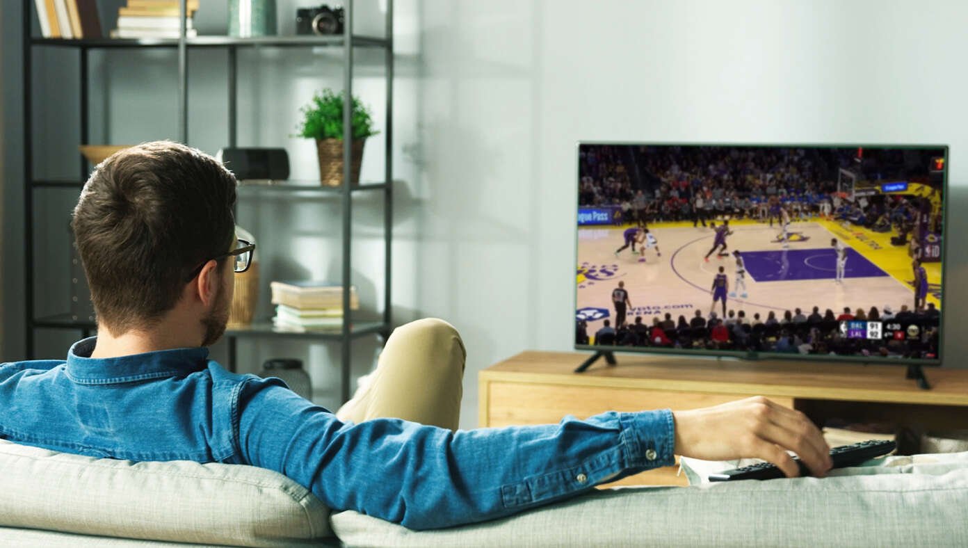 Man With Very Stressful Life Decides to Unwind By Watching Very Stressful Basketball Game #BabylonBee