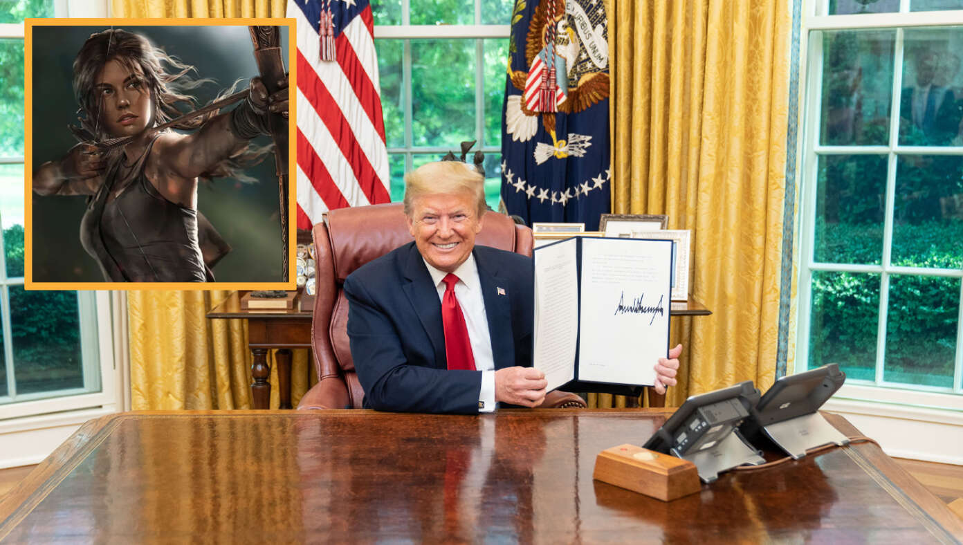Trump Signs New Order That All Female Video Game Characters Must Be Hot Now #BabylonBee