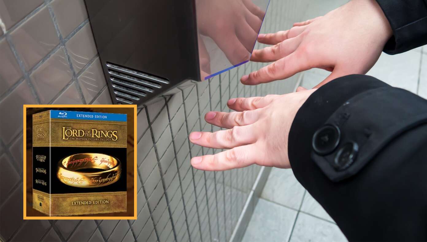 Did You Know? You Can Watch The Entire LOTR Extended Edition While Waiting For Bathroom Air Dryer To Dry Your Hands #BabylonBee