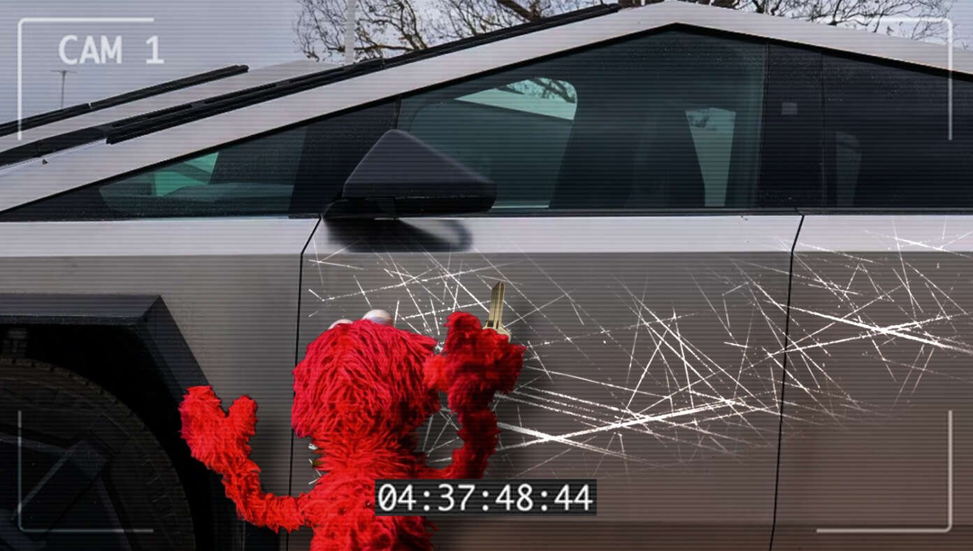 Political Neutrality Of PBS Questioned After New Footage Of Elmo Keying Cybertruck #BabylonBee