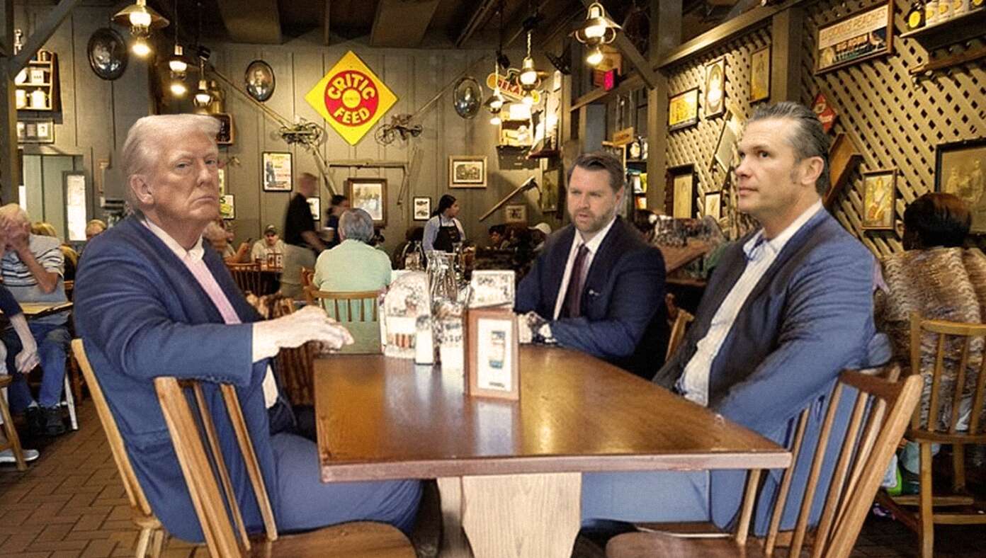 Security Concerns As Trump Holds Strategy Meeting At Cracker Barrel #BabylonBee