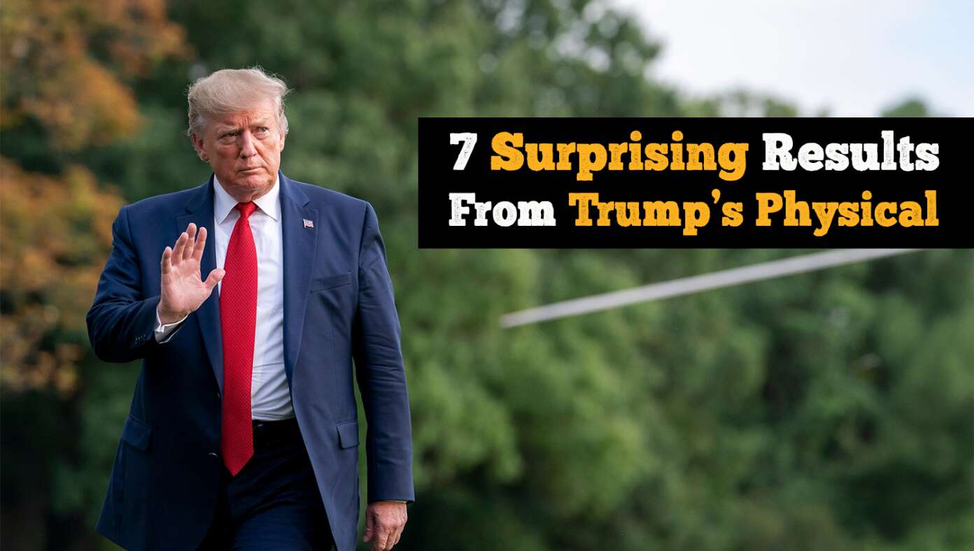 7 Surprising Findings From Trump’s Physical #BabylonBee