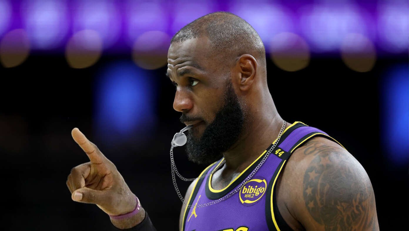 NBA Provides LeBron With Special Whistle To Call His Own Fouls #BabylonBee