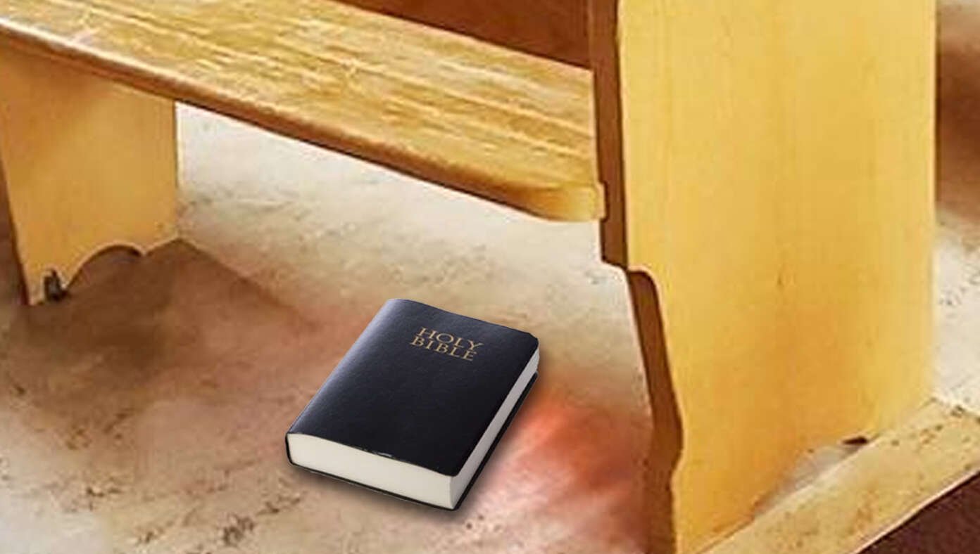 Episcopalians Find Strange Old Book Hidden Under Pew #BabylonBee