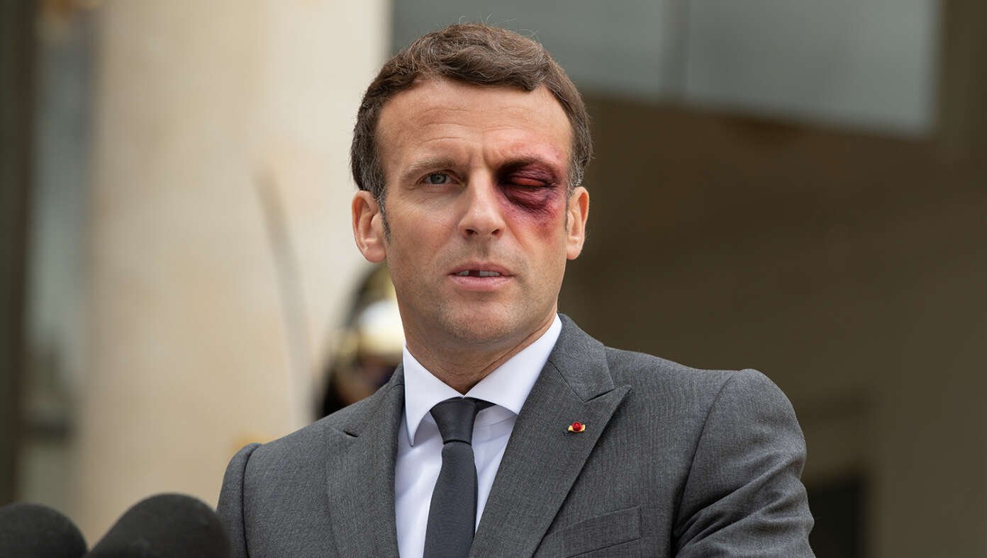 French President Macron Claims He Fell Down The Stairs Again #BabylonBee