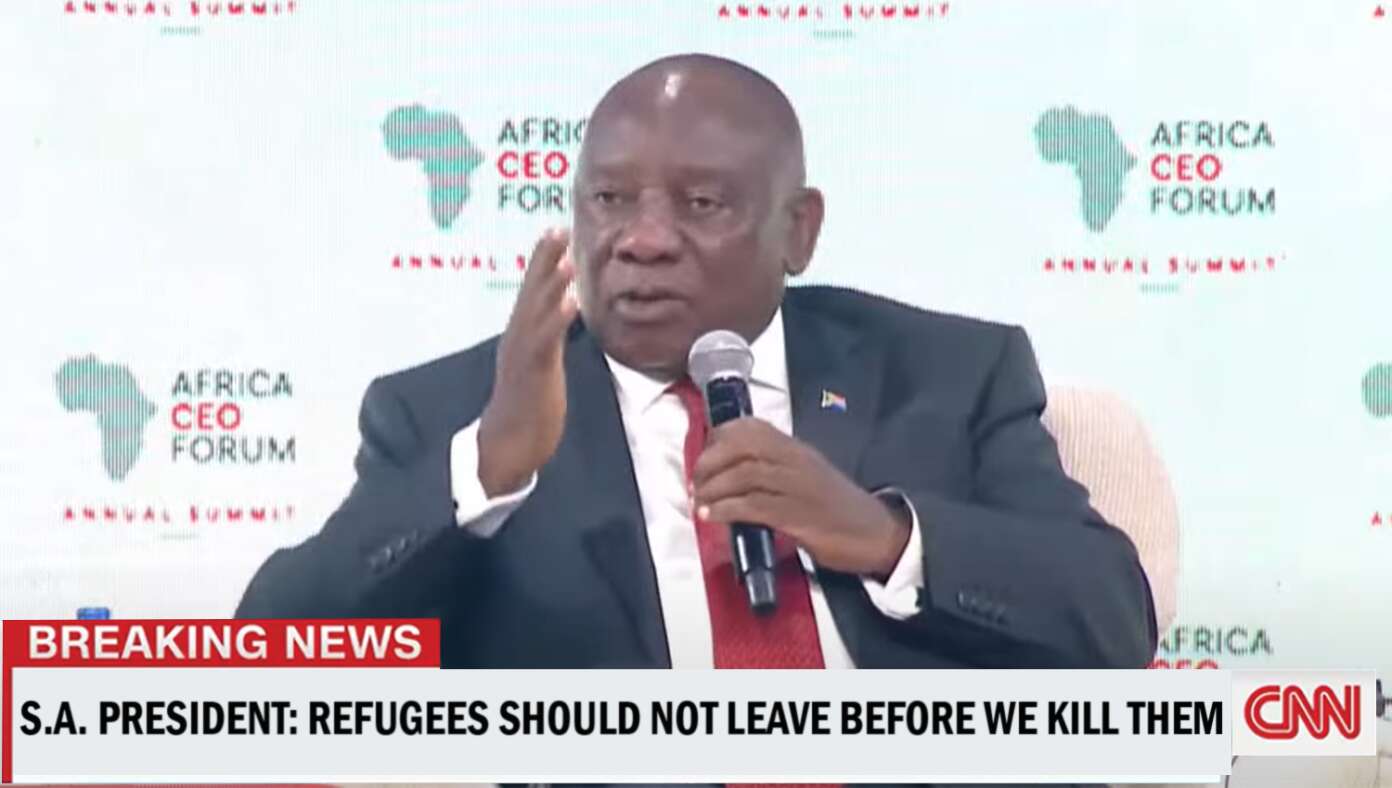 South Africa Denounces White Refugees For Leaving Before They Had A Chance To Take All Their Stuff And Kill Them #BabylonBee