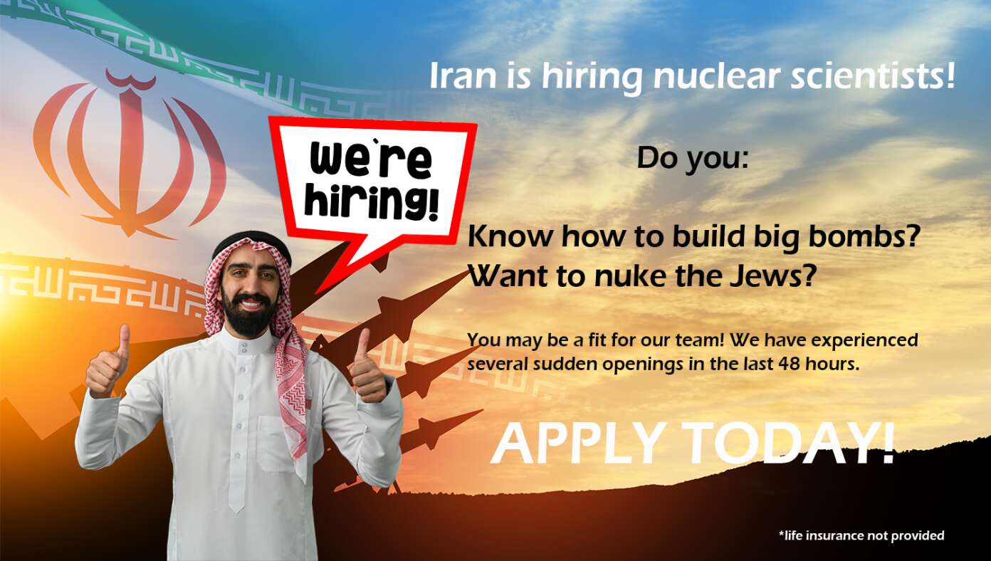Do You Have Experience In Nuclear Engineering? Check Out These Exciting New Job Openings In Iran #BabylonBee