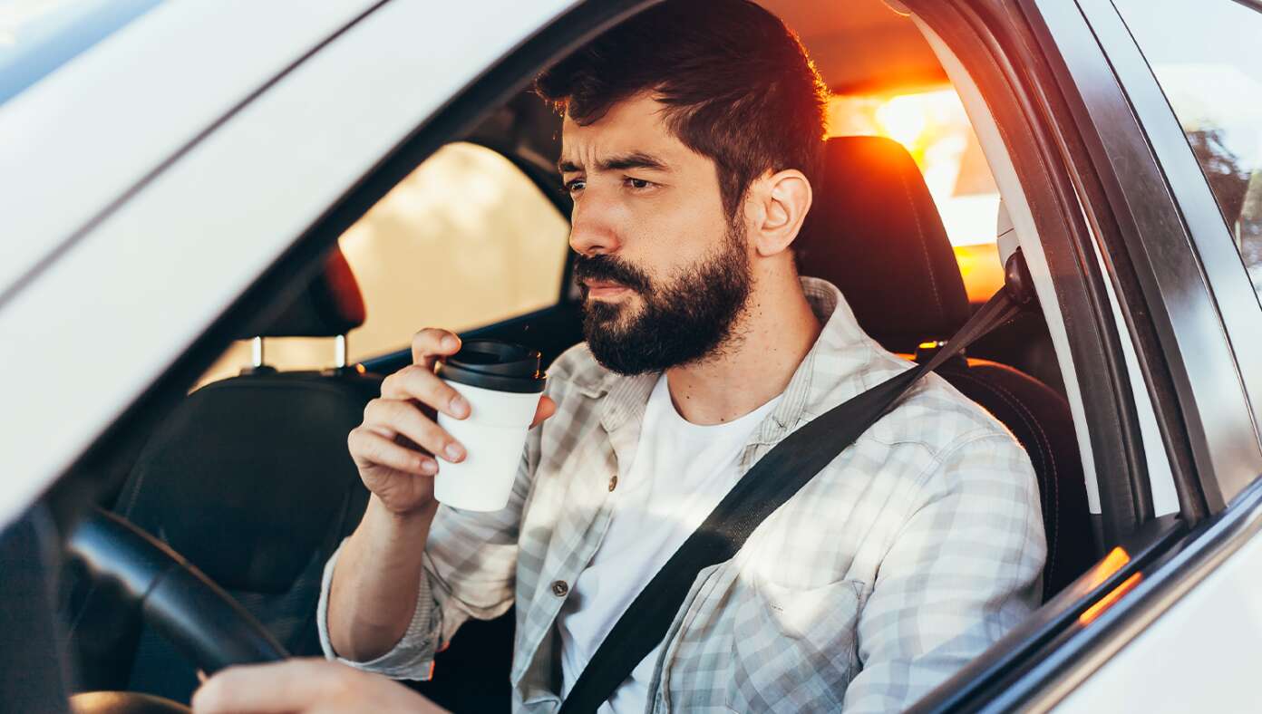 Tired Man Drinks Coffee So He Can Feel Both Tired And Irritable #BabylonBee