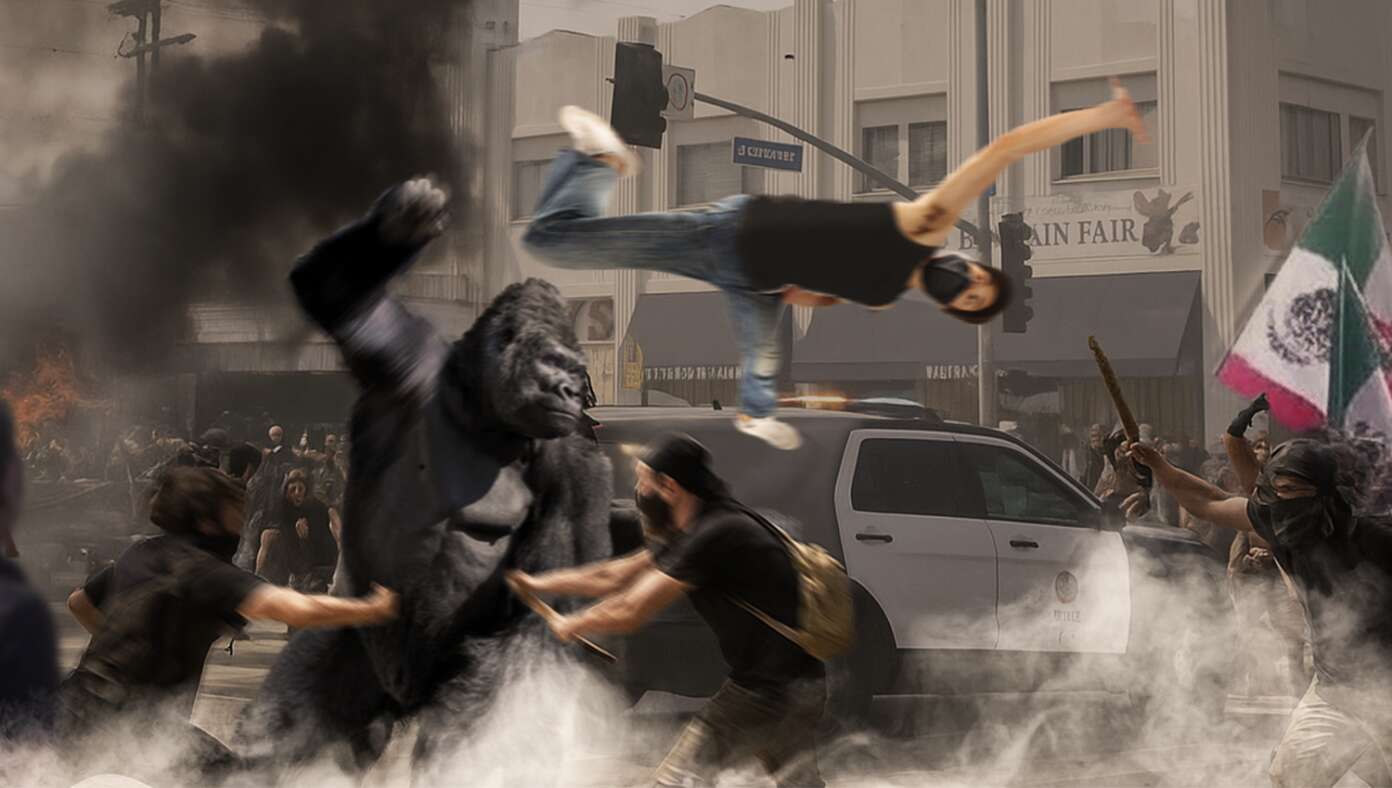 Trump To Release One Gorilla To Fight Every 100 Rioters #BabylonBee