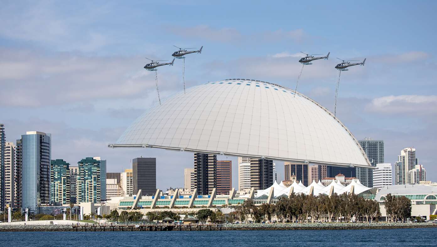 Authorities Drop Giant Dome On San Diego Convention Center To Contain Comic-Con Smell #BabylonBee