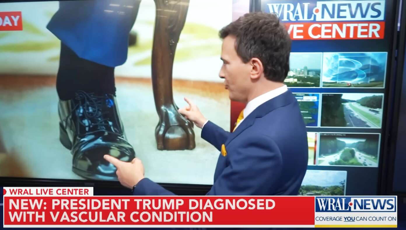 Media Unconcerned With Circulation To Biden’s Brain Deeply Concerned About Circulation To Trump’s Ankles #BabylonBee