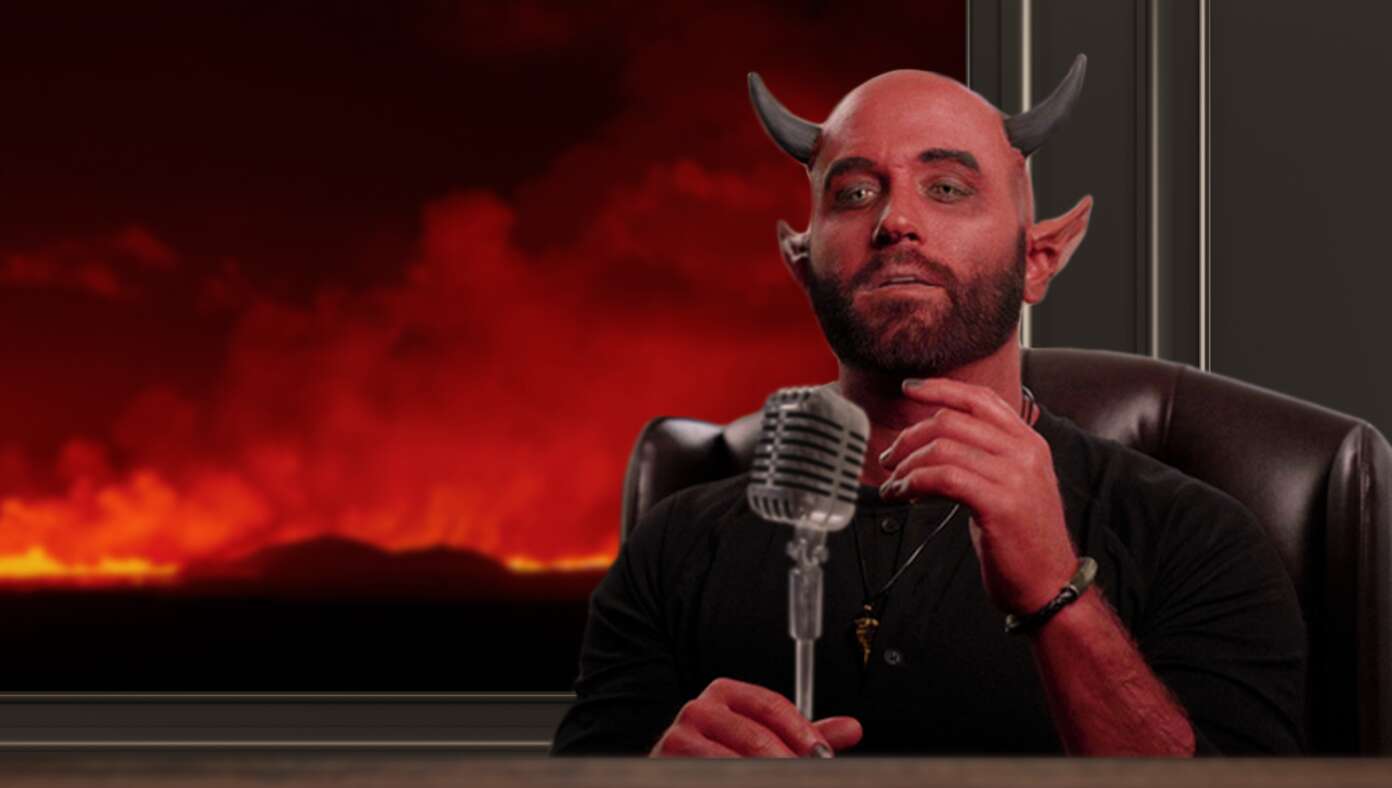 Satan Announces Hell’s Game Of The Day Once Again ‘The Floor Is Lava’ #BabylonBee