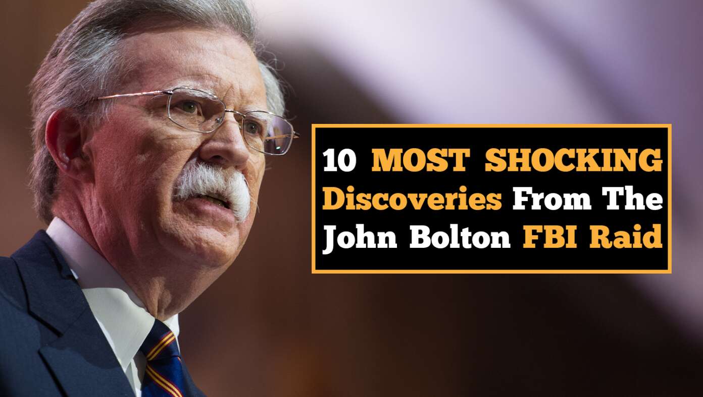 10 Most Shocking Discoveries From The John Bolton FBI Raid #BabylonBee