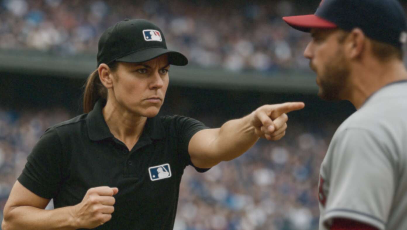 Female Umpire Ejects Player For Something He Did In Her Dream Last Night #BabylonBee