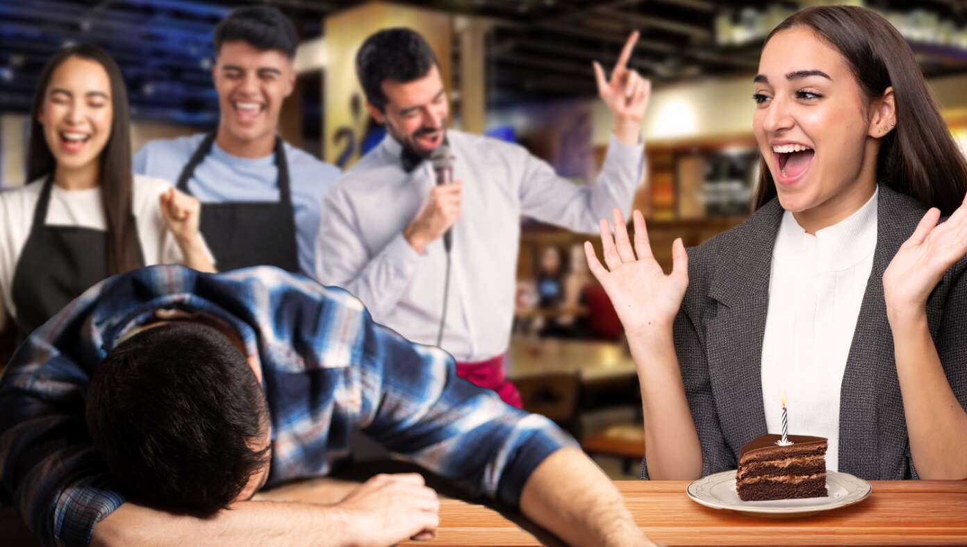 Introvert Bites Down On Cyanide Capsule As Waiters Start Singing ‘Happy Birthday’ To Him #BabylonBee