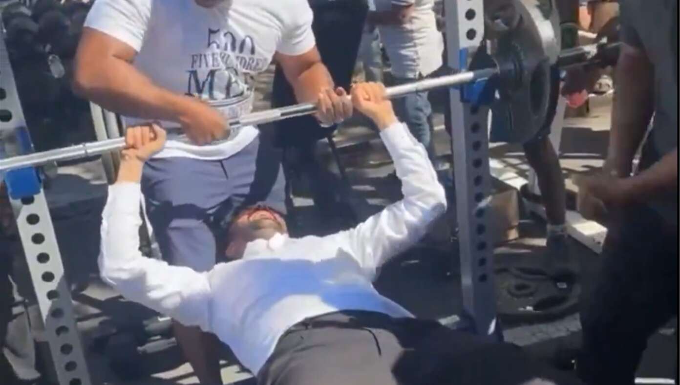 Mayorship Of New York To Be Awarded To First Candidate Who Can Bench Press The Bar #BabylonBee