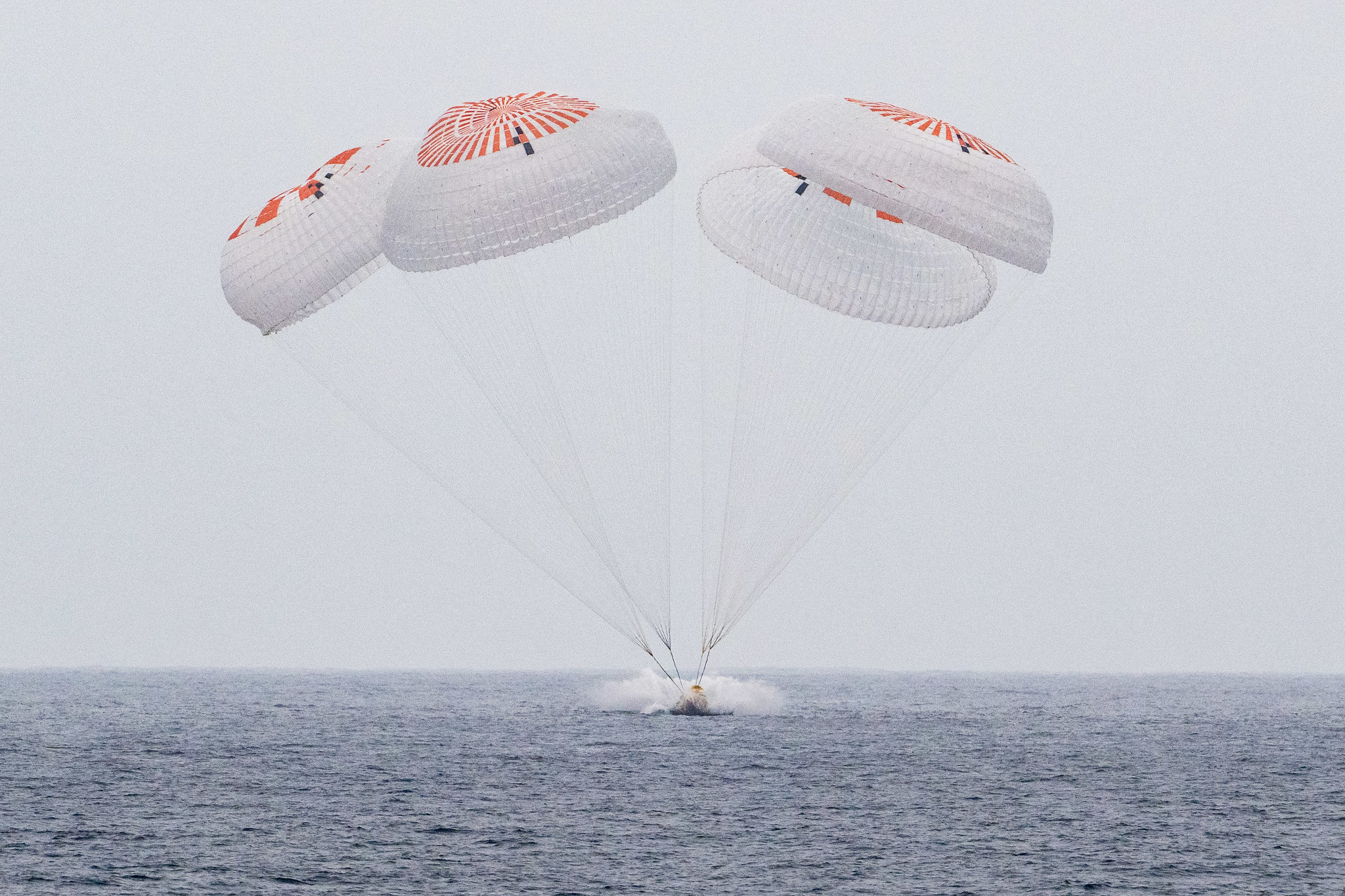 NASA’s SpaceX Crew-10 Splashes Down in Pacific Ocean