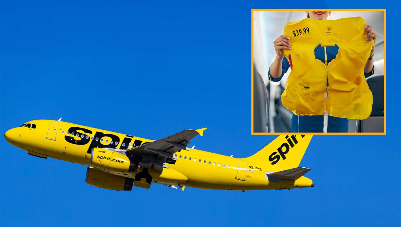 Spirit Flight Attendant Says In The Event Of A Water Landing Lifejackets Will Be Available For .99 #BabylonBee