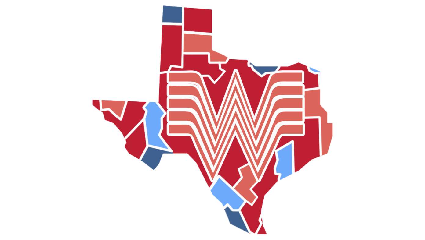 Texas Gerrymanders Districts Into Giant Whataburger Logo #BabylonBee