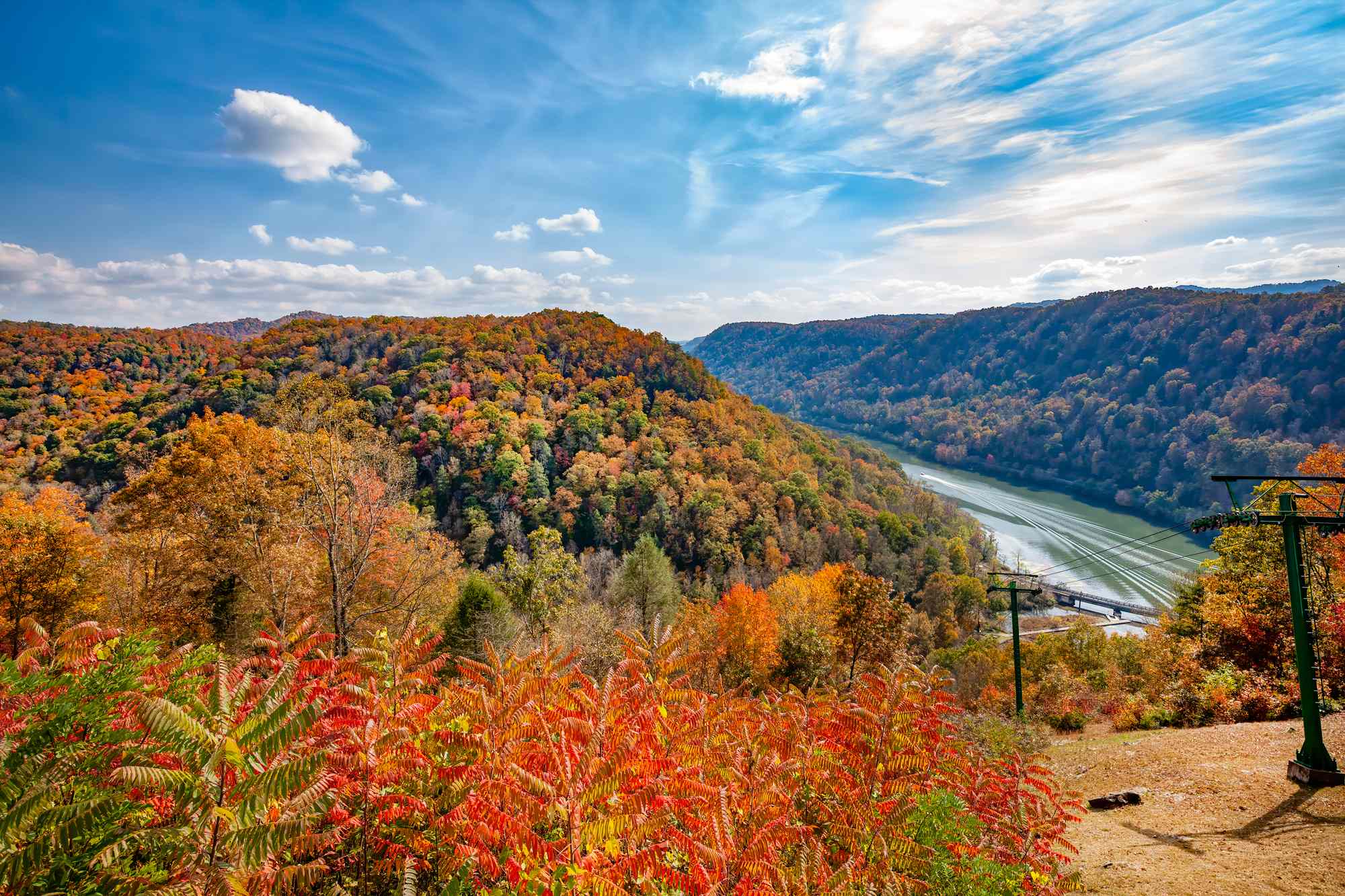 The Newest National Park Is One of the Best Places to See Fall Foliage—and It Has the Most Photographed Bridge in West Virginia