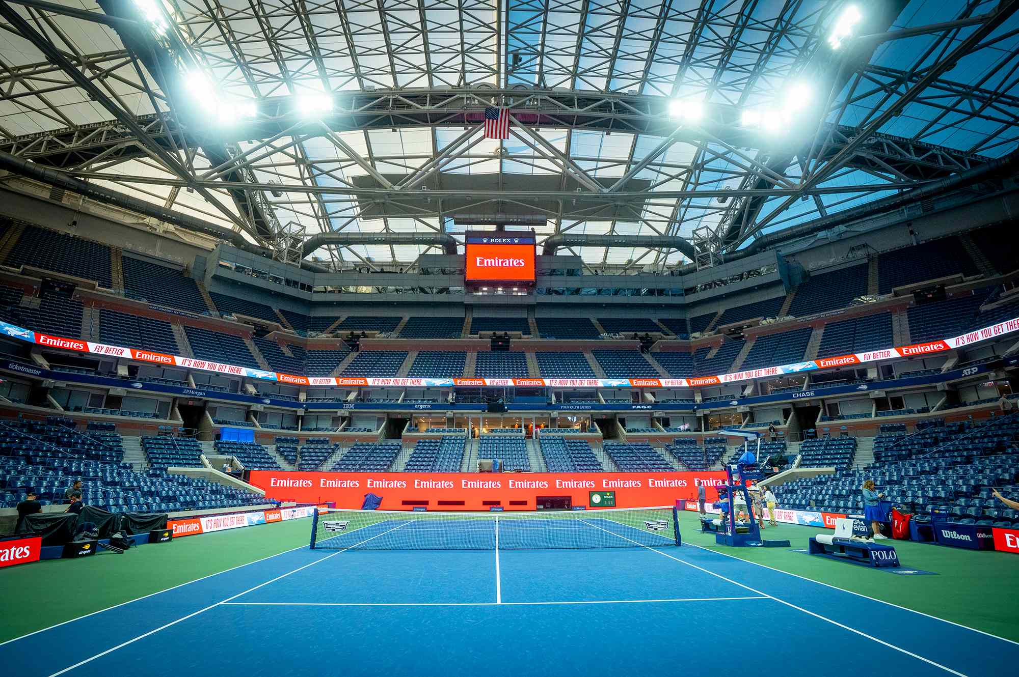 This Airline Just Turned Its Flights Into a U.S. Open Fan Experience—Complete With Honey Deuces and Live Match Streams