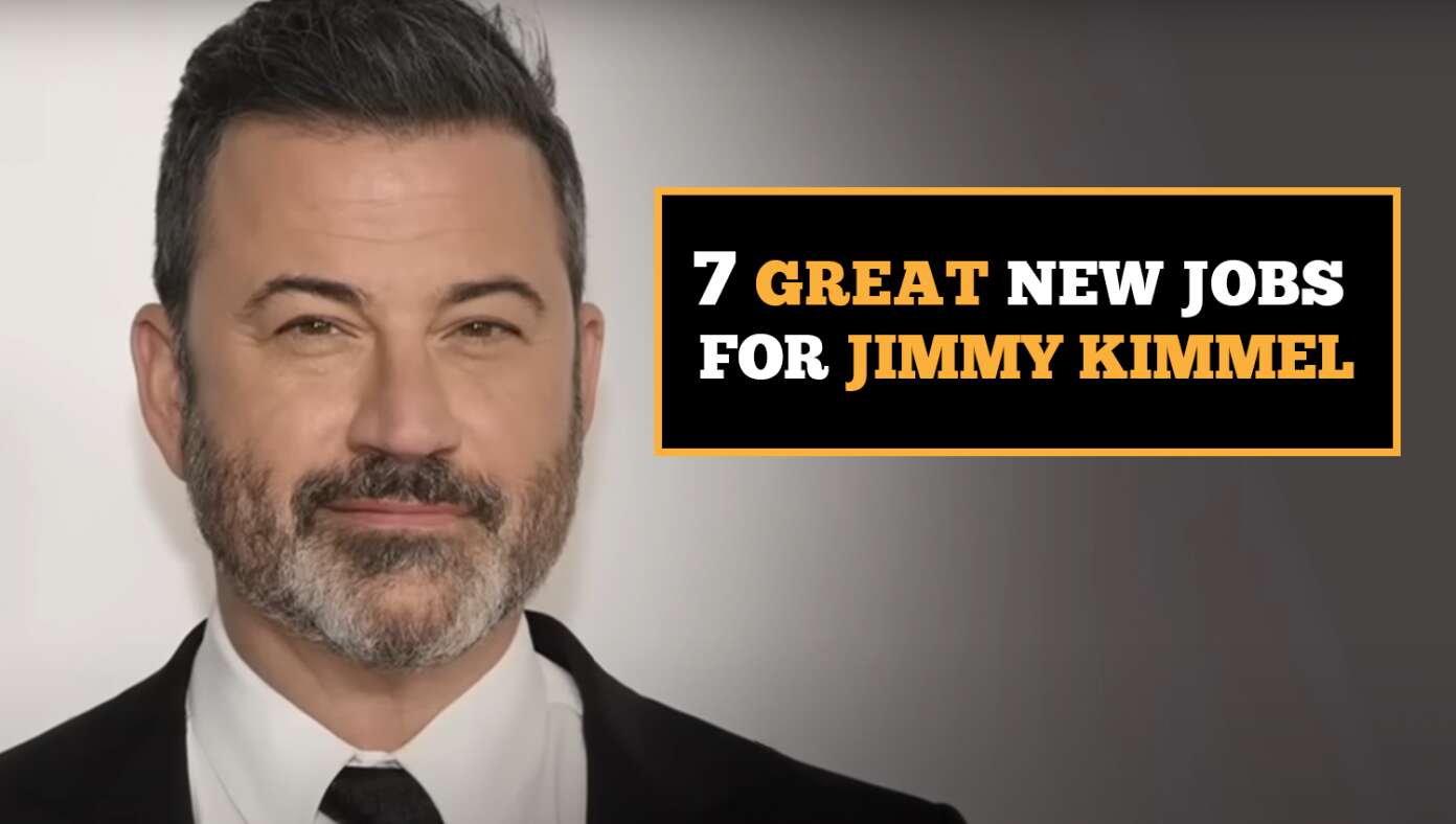 7 Great New Jobs For Jimmy Kimmel #BabylonBee