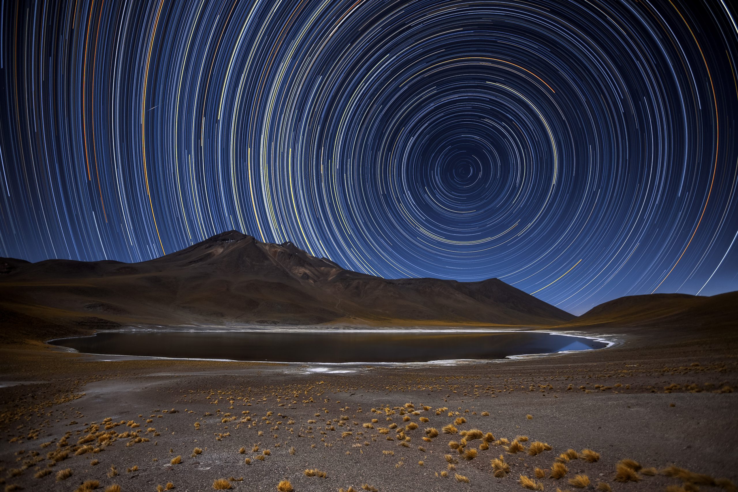 Circular Star Trails